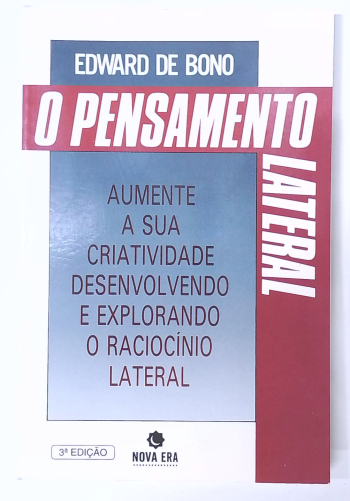 Capa do livro O Pensamento Lateral