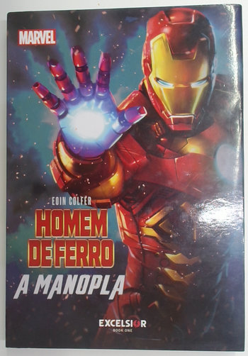 Capa do livro Homem de Ferro - a Manopla