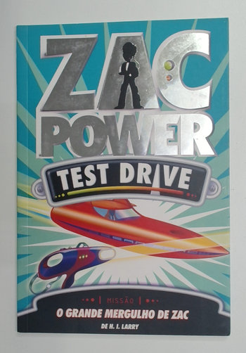 Capa do livro Zac Power Test Drive: o Grande Mergulho de Zac