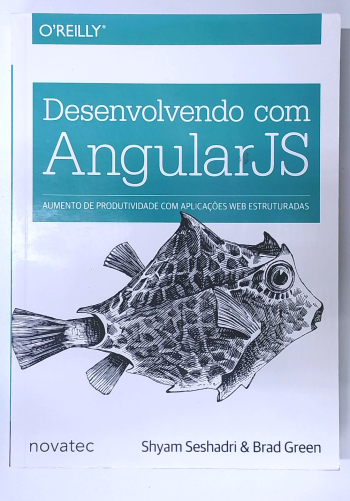 Capa do livro Desenvolvendo com Angularjs