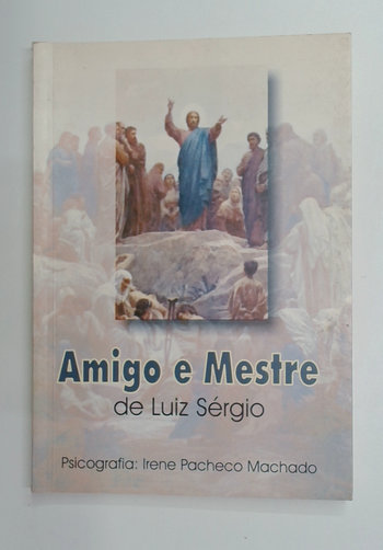 Capa do livro Amigo e Mestre