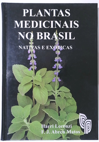 Capa do livro Plantas Medicinais no Brasil: Nativas e Exóticas