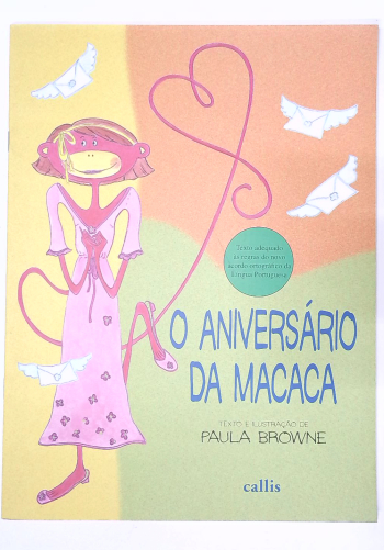 Capa do livro O Aniversário da Macaca