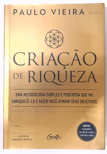 Capa do livro Criação de Riqueza