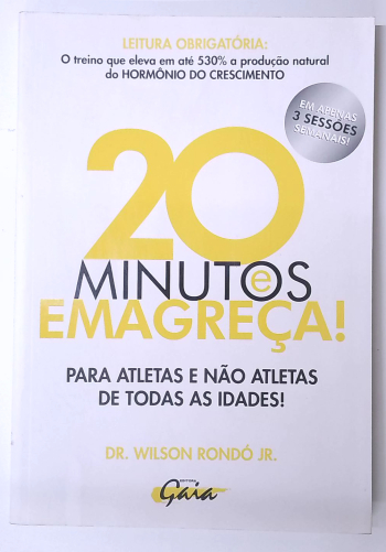 Capa do livro 20 Minutos e Emagreça!