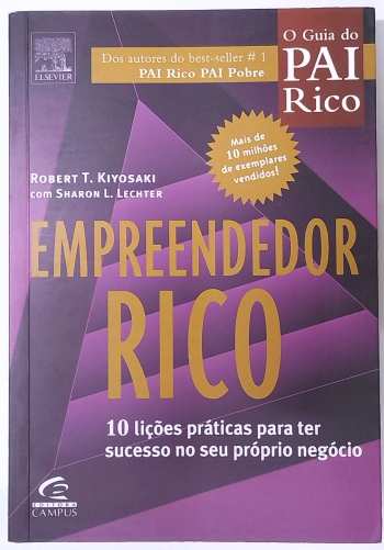 Capa do livro Empreendedor Rico