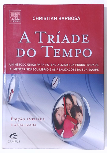Capa do livro A Tríade do Tempo