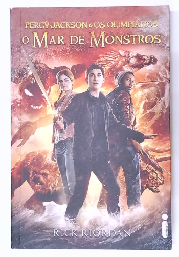 Capa do livro O Mar de Monstros