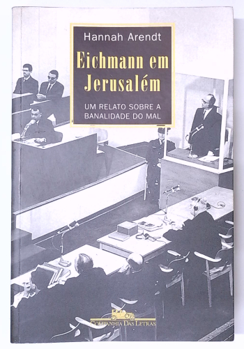 Capa do livro Eichmann em Jerusalém