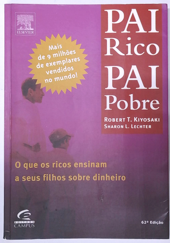 Capa do livro Pai Rico, Pai Pobre