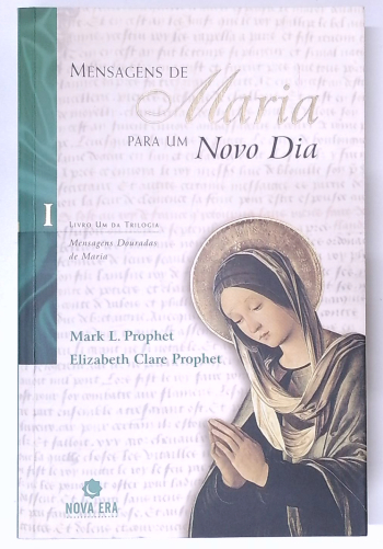 Capa do livro Mensagens de Maria para um Novo Dia