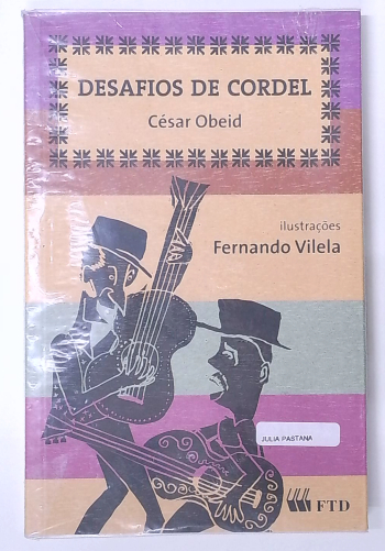 Capa do livro Desafios de Cordel