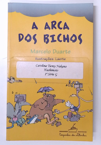 Capa do livro A Arca dos Bichos