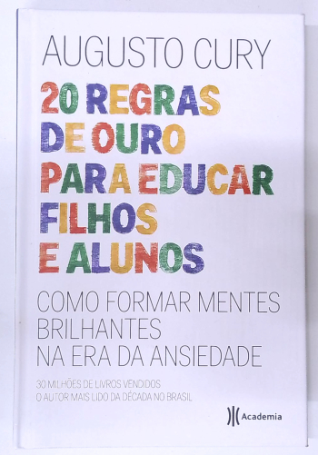 Capa do livro 20 Regras de Ouro para Educar Filhos e Alunos