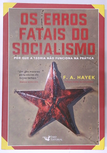 Capa do livro Os Erros Fatais do Socialismo