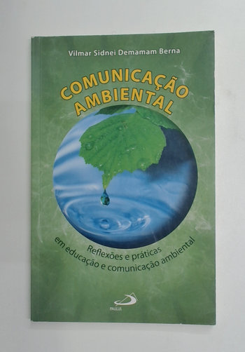 Capa do livro Comunicação Ambiental
