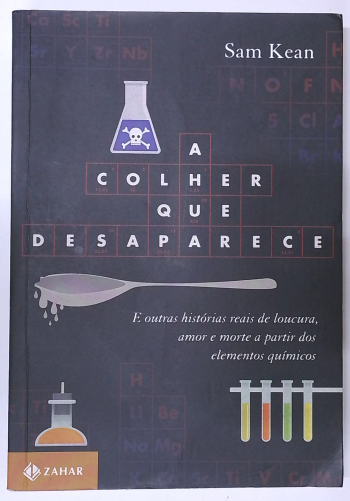 Capa do livro A Colher que Desaparece