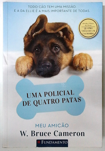 Capa do livro Meu Amicão: uma Policial de Quatro Patas