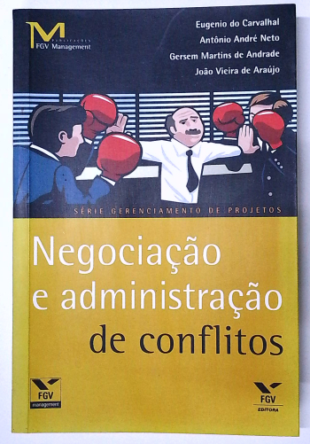 Capa do livro Negociação e Administração de Conflitos