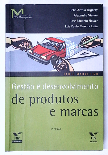 Capa do livro Gestão e Desenvolvimento de Produtos e Marcas