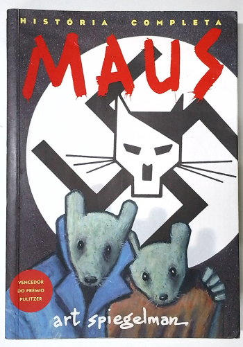 Capa do livro Maus: a História de um Sobrevivente