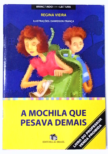 Capa do livro A Mochila que Pesava Demais