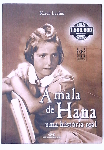 Capa do livro A Mala de Hana - uma História Real