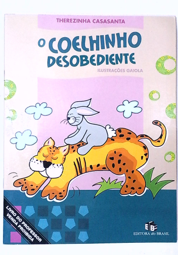 Capa do livro O Coelhinho Desobediente