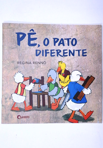 Capa do livro Pê, o Pato Diferente