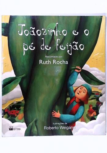 Capa do livro Joãozinho e o Pé de Feijão