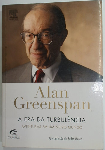Capa do livro A Era da Turbulência