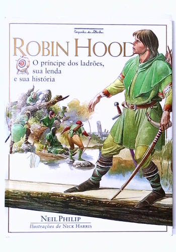 Capa do livro Robin Hood
