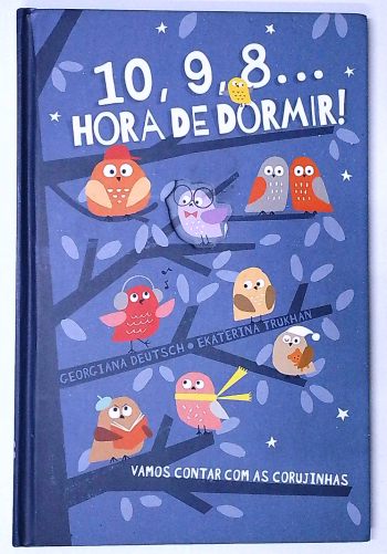 Capa do livro 10, 9, 8... Hora de Dormir!