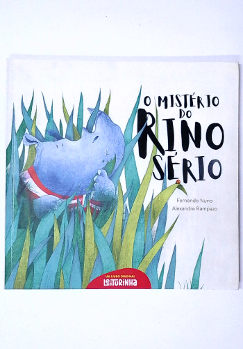 Capa do livro O Mistério do Rino Sério