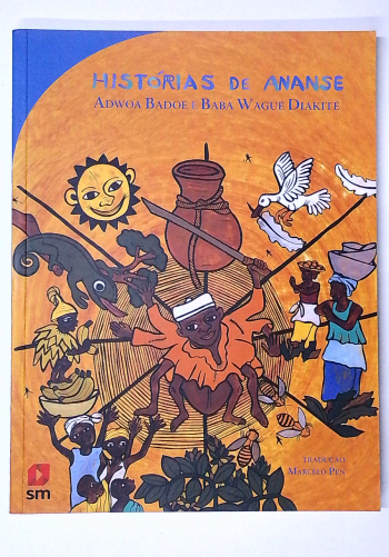 Capa do livro Histórias de Ananse