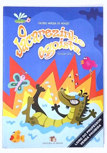Capa do livro O Jacarezinho Egoísta