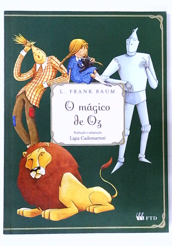Capa do livro O Mágico de Oz