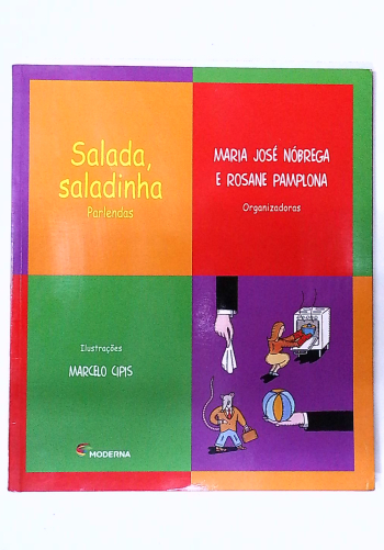 Capa do livro Salada Saladinha: Parlendas