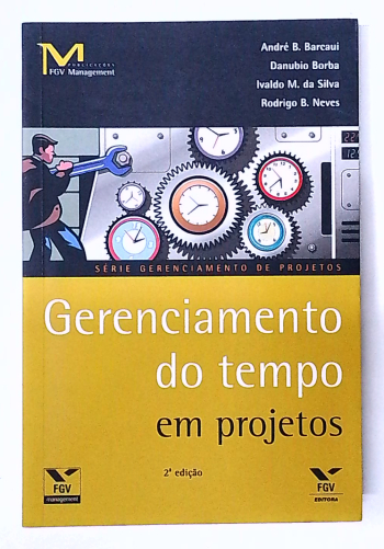 Capa do livro Gerenciamento do Tempo em Projetos