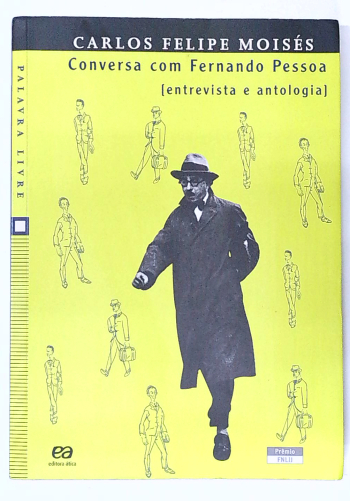 Capa do livro Conversa com Fernando Pessoa - Entrevista e Antologia