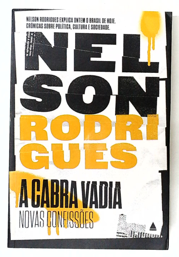Capa do livro A Cabra Vadia: Novas Confissões