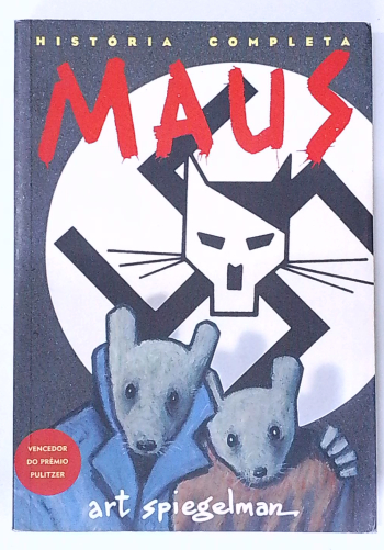 Capa do livro Maus: a História de um Sobrevivente
