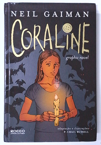 Capa do livro Coraline