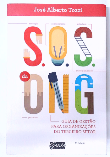 Capa do livro S.o.s. da Ong - Guia de Gestão para Organizações do Terceiro Setor