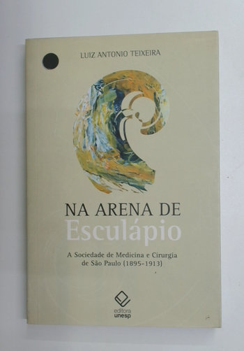 Capa do livro Na Arena de Esculápio