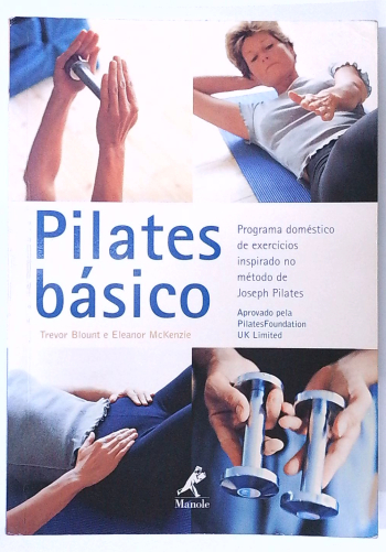 Capa do livro Pilates Básico