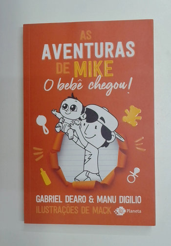 Capa do livro As Aventuras de Mike - o Bebê Chegou!