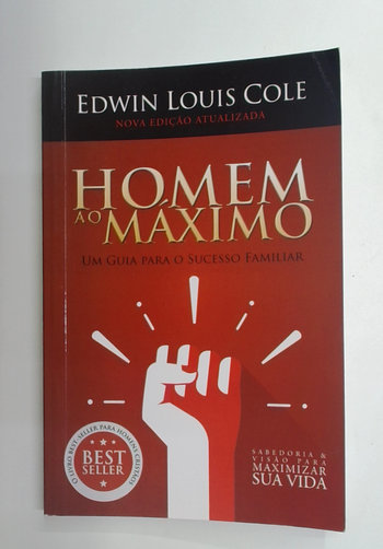 Capa do livro Homem ao Máximo