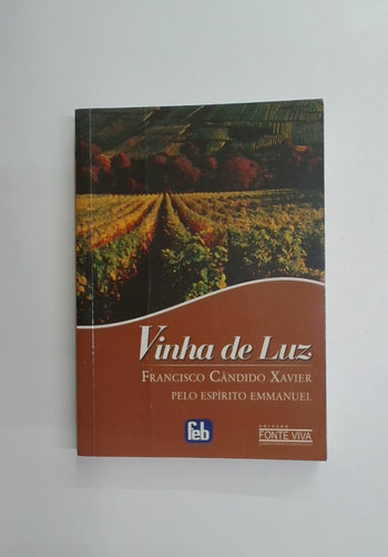 Capa do livro Vinha de Luz