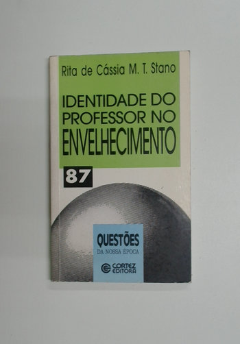 Capa do livro Identidade do Professor no Envelhecimento